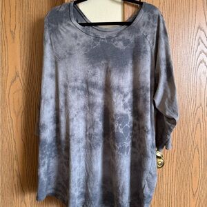 Torrid Tie Dye Long Sleeve Top
